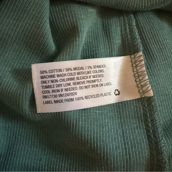 A New Day tank top in dusk green. Size: Medium. NWT! - Picture 2 of 4